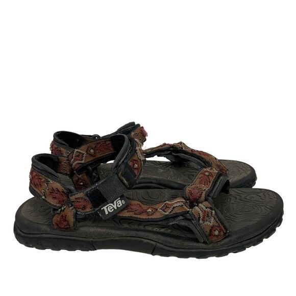 Teva Patterned Velcro Outdoor Athletic Sandals - Picture 1 of 6